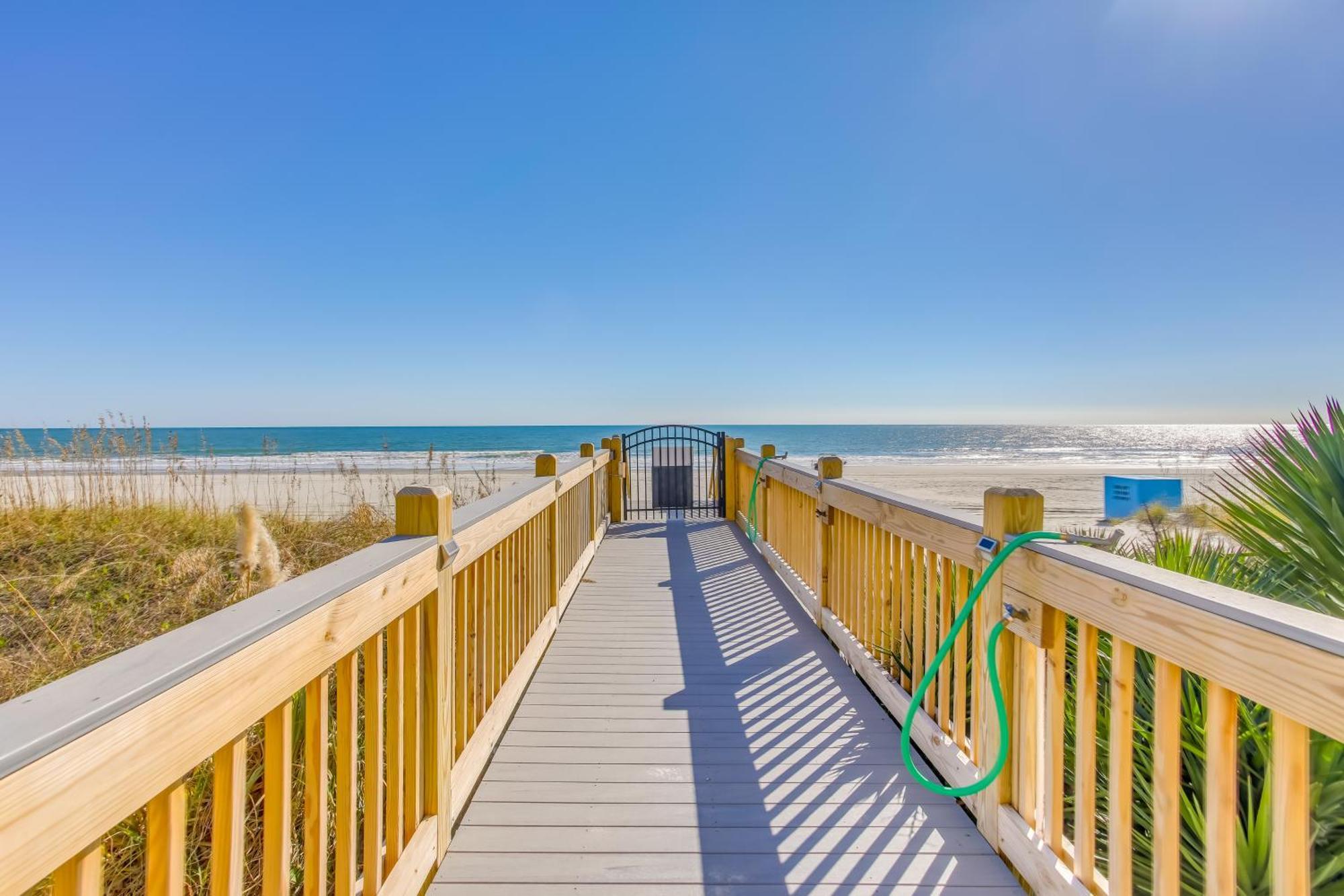 Myrtle Beach Condo - Steps To Ocean And Apache Pier! المظهر الخارجي الصورة