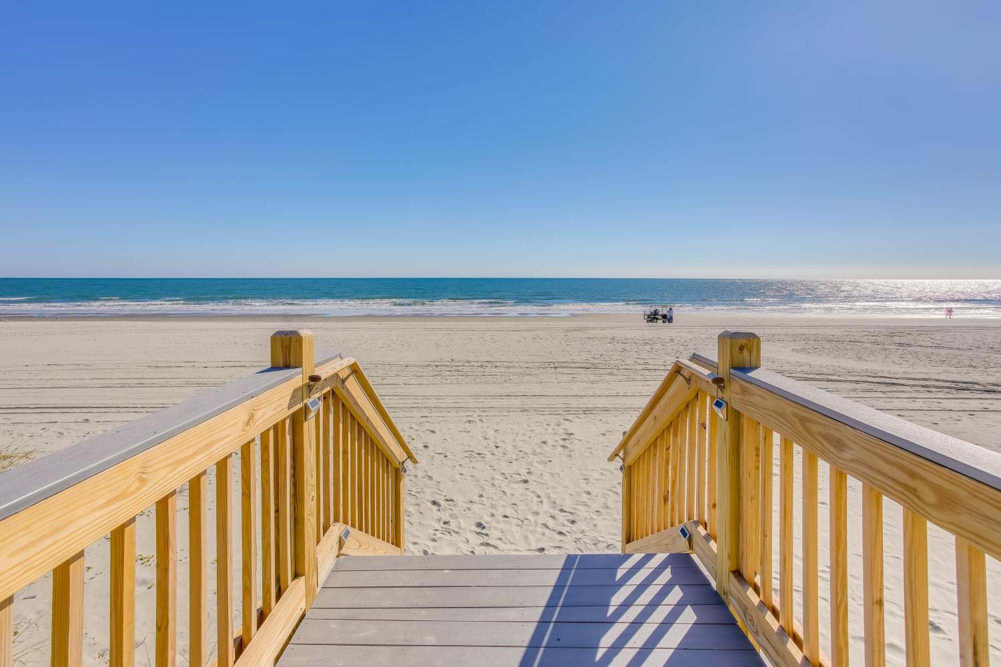 Myrtle Beach Condo - Steps To Ocean And Apache Pier! المظهر الخارجي الصورة